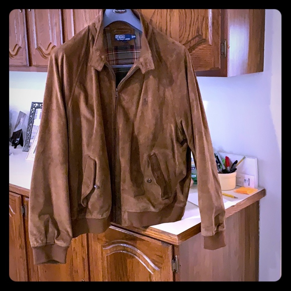 Ralph Lauren Suede Jacket Sz XXL